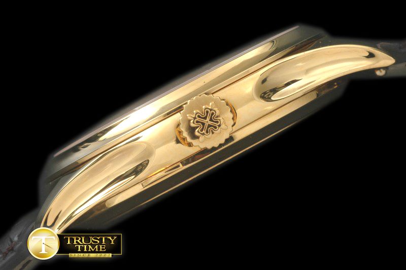 파텍필립 5227 Calatrava 18K Wrapped YG/LE Jap M9015 -PP0180