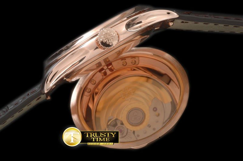 파텍필립 5227 Calatrava 18K Wrapped RG/LE Jap M9015 -PP0181