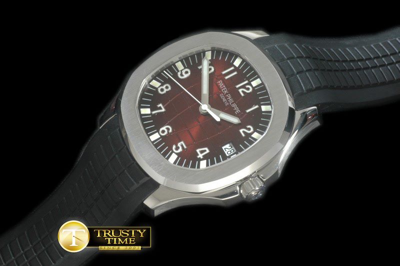 파텍필립 Aquanaut Jumbo Brown V3 Auto SS/RU Miyota 9015 -PP0185B