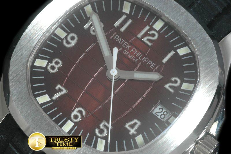 파텍필립 Aquanaut Jumbo Brown V3 Auto SS/RU Miyota 9015 -PP0185B