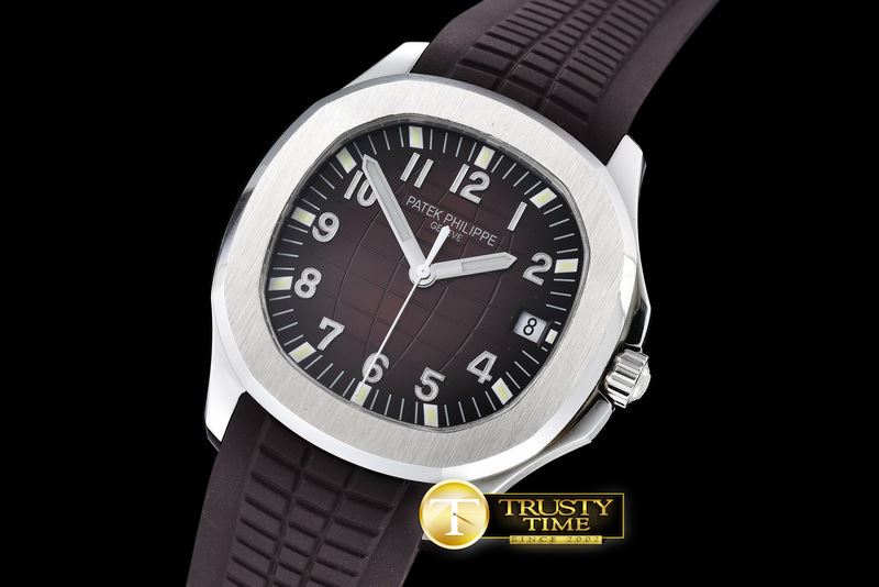 파텍필립 Aquanaut Jumbo Brown BP V3 Auto SS/RU Miyota 9015 -PP0190B