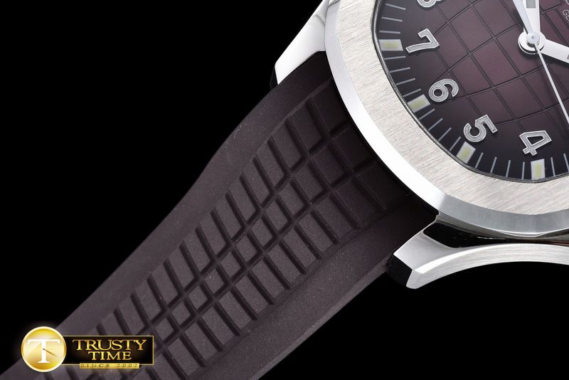 파텍필립 Aquanaut Jumbo Brown BP V3 Auto SS/RU Miyota 9015 -PP0190B
