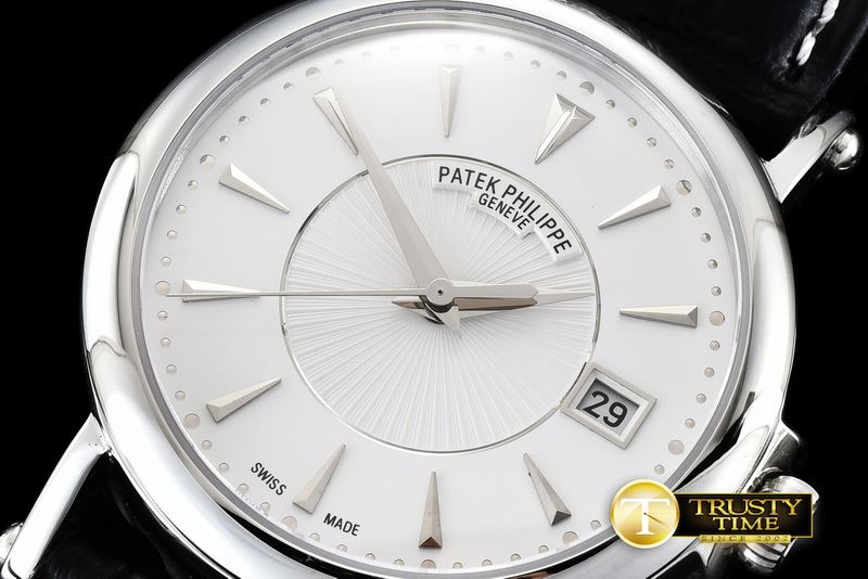 파텍필립 5153 Calatrava SS/LE White Jap Miyota 9015 -PP0191A