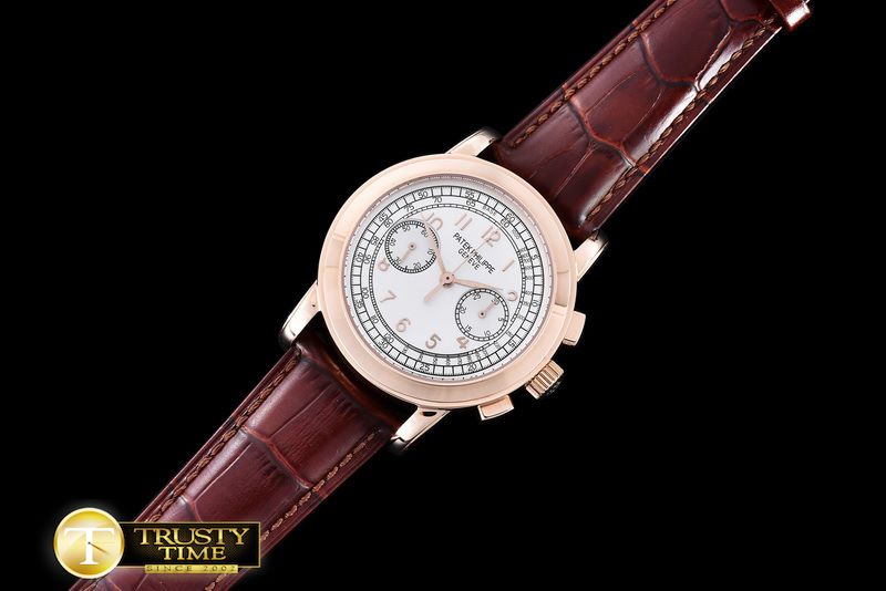 파텍필립 Classic 5070P Chrono RG/LE White Venue 75 -PP0194B
