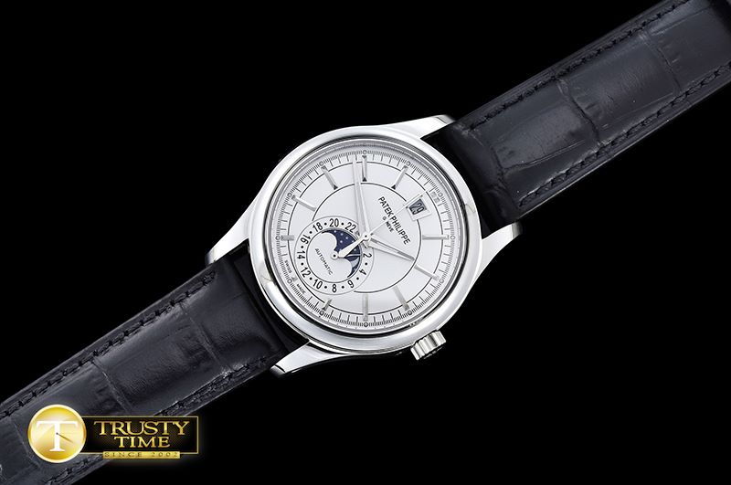 파텍필립 Annual Calendar MoonPhase 5205G White MY9015 Cal324 -PP0209C