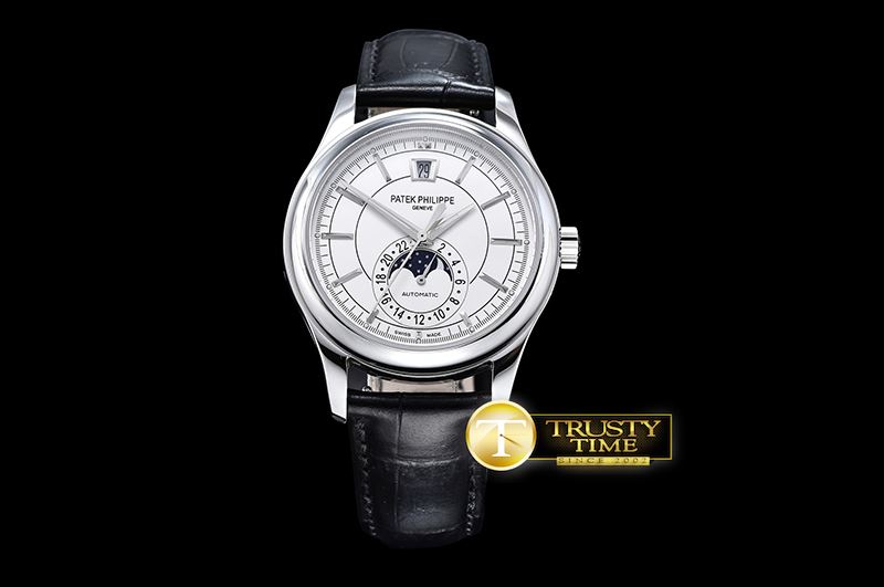 파텍필립 Annual Calendar MoonPhase 5205G White MY9015 Cal324 -PP0209C