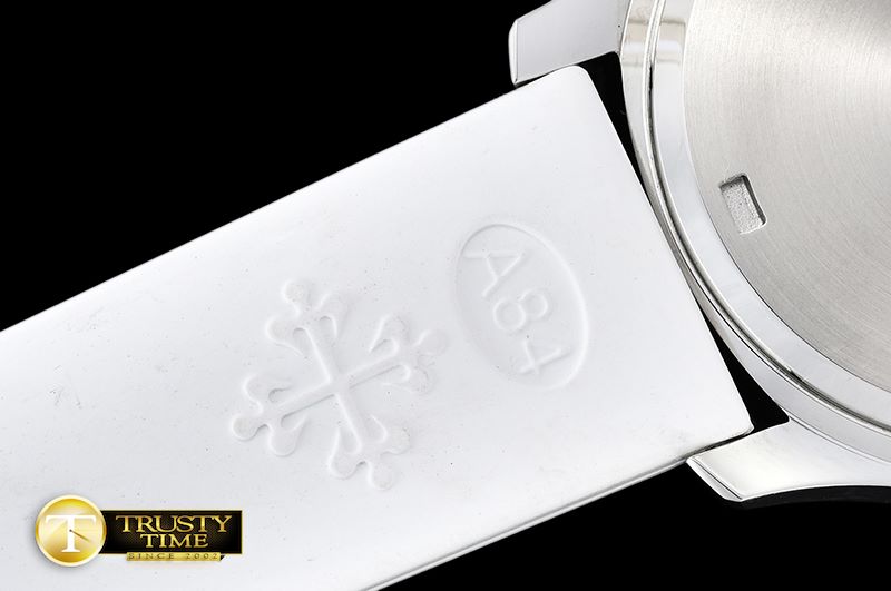 파텍필립 Aquanaut Ladies 5067A Diams Bez SS/RU White Swiss Qtz -PP0214B