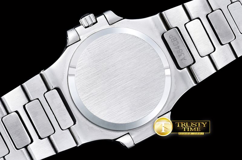 파텍필립 Nautilus Ref.3800 Midsize SS/LE White Diams BP A2824 -PP0244C