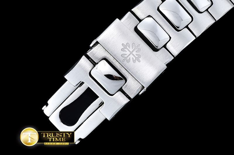 파텍필립 Nautilus Ref.3800 Midsize SS/LE White Diams BP A2824 -PP0244C