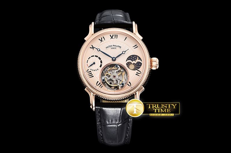 파텍필립 MoonPhase Day/Ngt PR RG/LE Rose GAsia HW Tourbillon -PP0255C