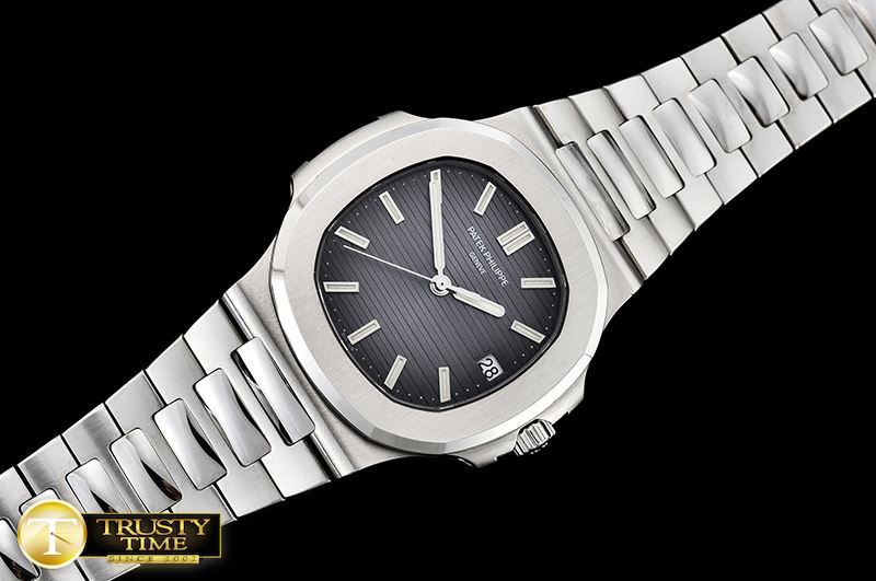 파텍필립 Nautilus Mens 40mm SS/SS Grey Sticks PF Miyota 9015 Mod -PP0259