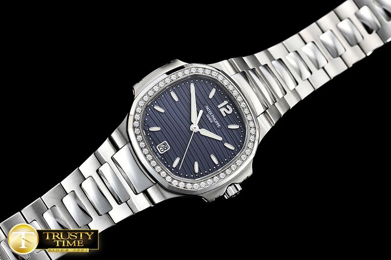 파텍필립 Patek Nautilus 33mm Diam SS/SS Blue PF Miyota 9015 -PP0271C