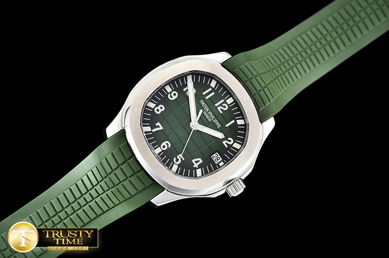 파텍필립 Aquanaut Ref.5167 SS/RU Green/Num MPF Miyota 9015 Mod -PP0275