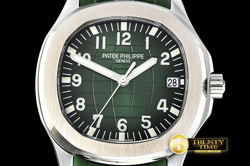 파텍필립 Aquanaut Ref.5167 SS/RU Green/Num MPF Miyota 9015 Mod -PP0275