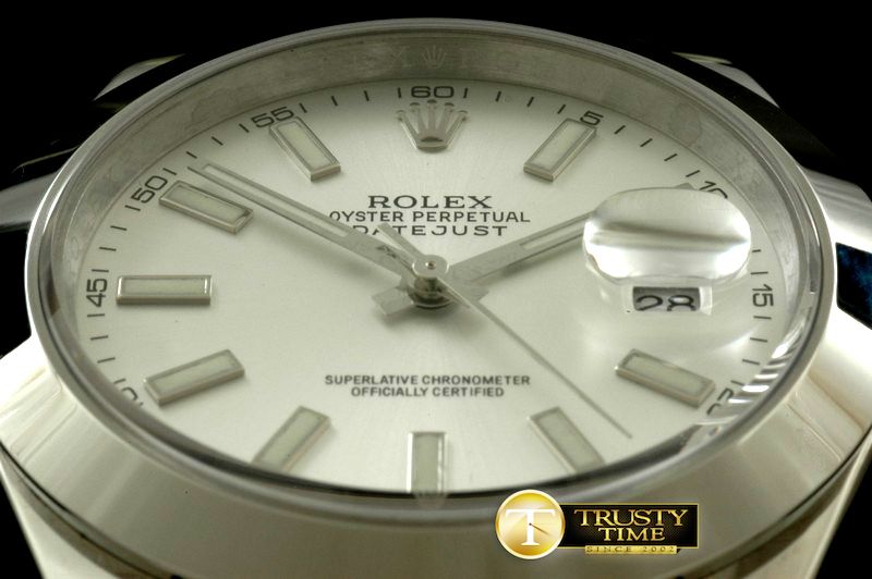 롤렉스 SS Oyster Silver White Sticks Asian Eta 28362 25J -R2DJ0178