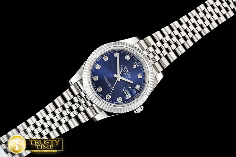 롤렉스 DJ2 41mm Jub Flt SS/SS Blue Diam Noob A3235 -R2DJ0227C
