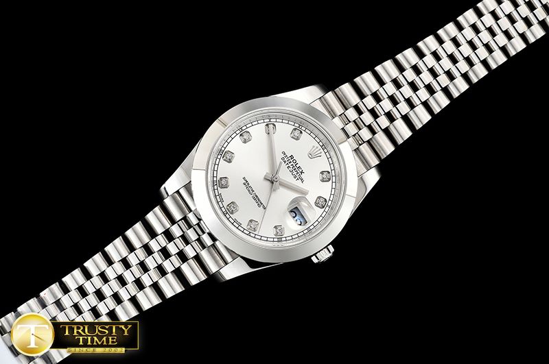 롤렉스 DJ2 41mm Jub Smt SS/SS Silver Diam Noob A3235 -R2DJ0228E