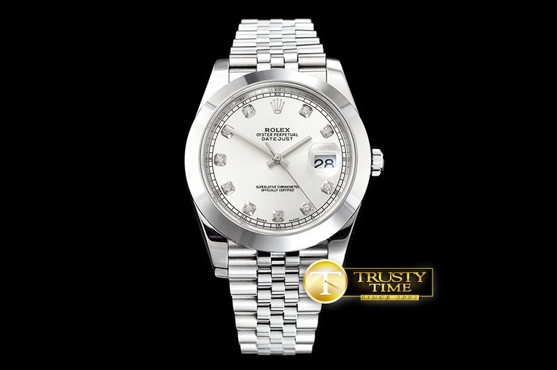 롤렉스 DJ2 41mm Jub Smt SS/SS Silver Diam Noob A3235 -R2DJ0228E