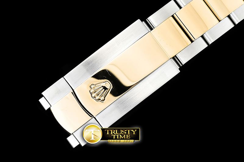 롤렉스 DJ2 41mm Oyt Flt YG/SS Silver Stk BP Asia 2813 -R2DJ0238A