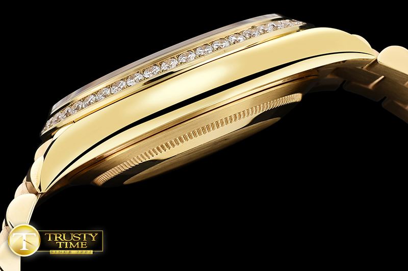 롤렉스 DayDate 40mm Diam YG/YG Gold Baug. Diam BP A2836 -RDD0211C