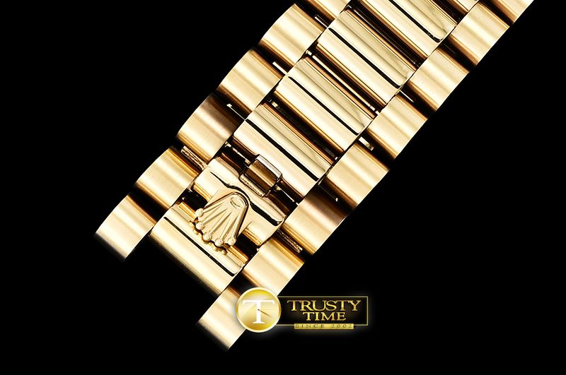 롤렉스 DayDate 40mm Diam YG/YG Gold Baug. Diam BP A2836 -RDD0211C