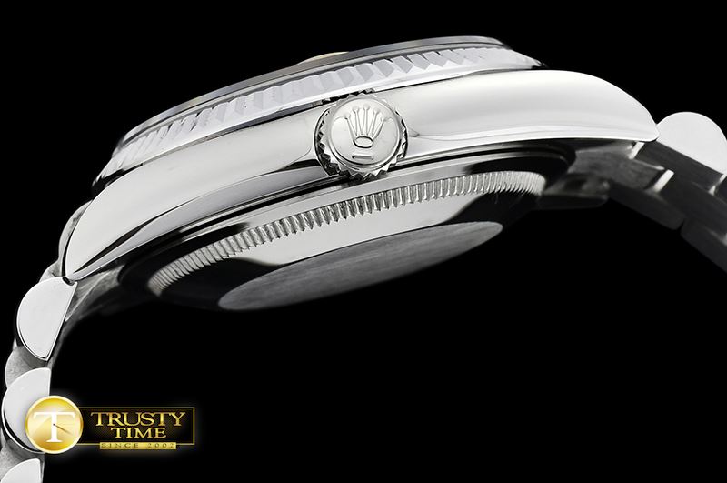 롤렉스 DayDate 36mm Flt SS/SS Black MOP Diam BP Swiss 2836 -RDD0214B