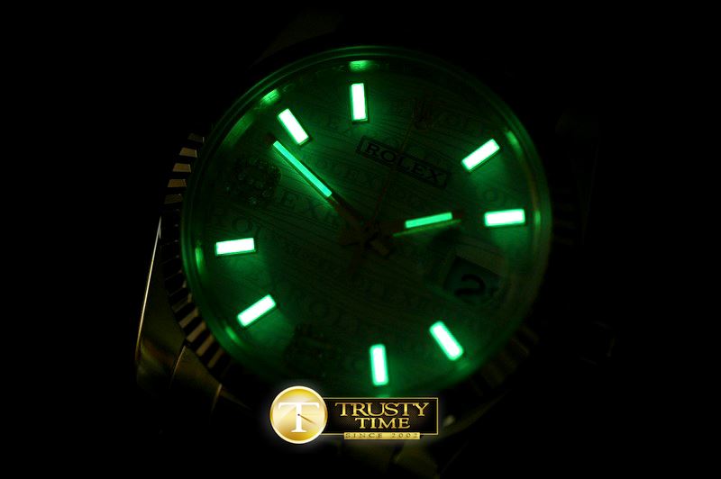롤렉스 YG/LE Salmon Asian 2813 28800Real Diamond -RDJ0236C