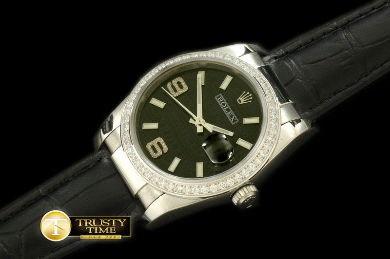 롤렉스 SS/LE Black Asian 2813 28800Real Diamond -RDJ0243C