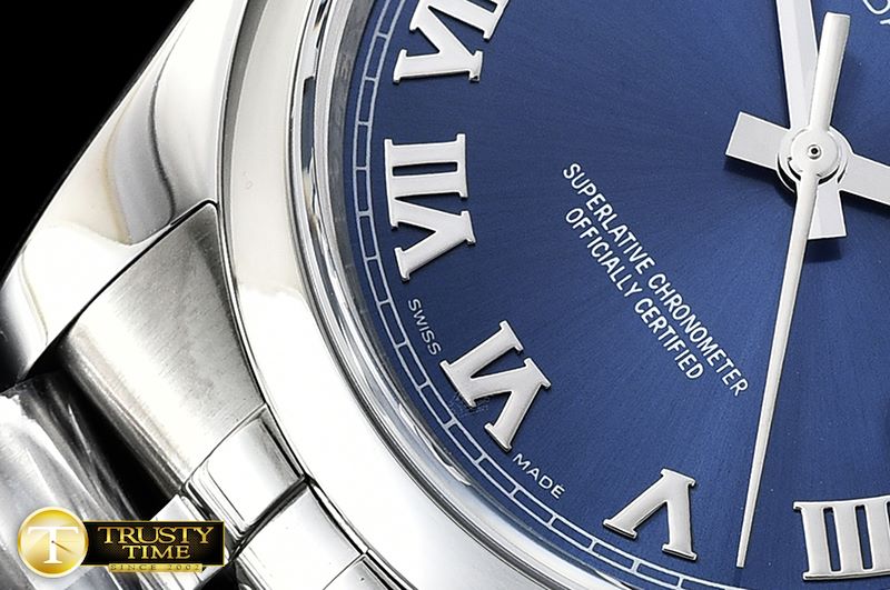 롤렉스 DJ 36mm Jub Dome SS/SS Blue Roman ARF A3135 -RDJ0305F