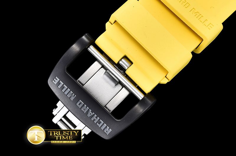 리차드밀 RM03502 Rafael Nadal Blk FC/VRU Yllw Black Miyota Mod -RM0115D