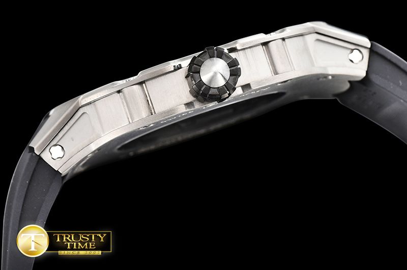 리차드밀 RM033 Extra Flat Automatic TI/RU Blk/Roman SF A23J Mod -RM0116A