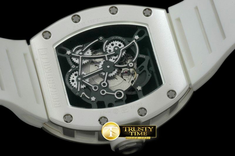 리차드밀 RM055 Bubba Watson Tourbillon CER/SS/RU Custom Skeleton -RM076A