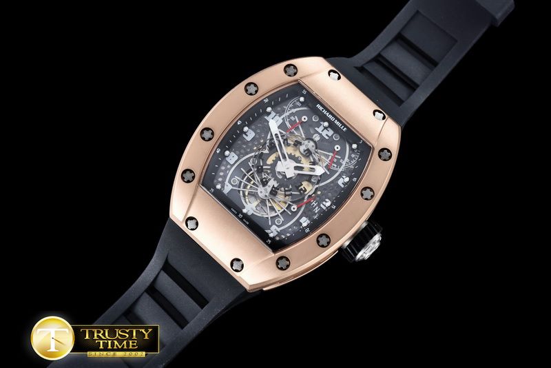 리차드밀 RM022 AeroDyne Dual Time Zone RG/RU Mod MY9015 -RM080B