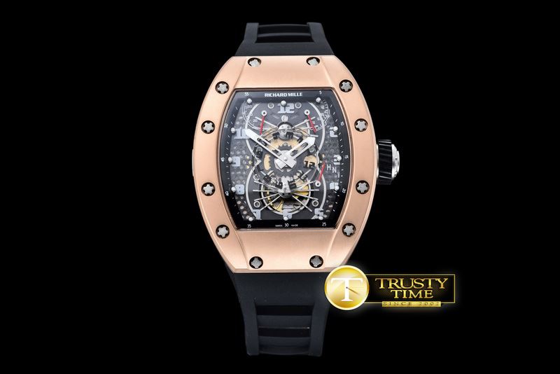 리차드밀 RM022 AeroDyne Dual Time Zone RG/RU Mod MY9015 -RM080B