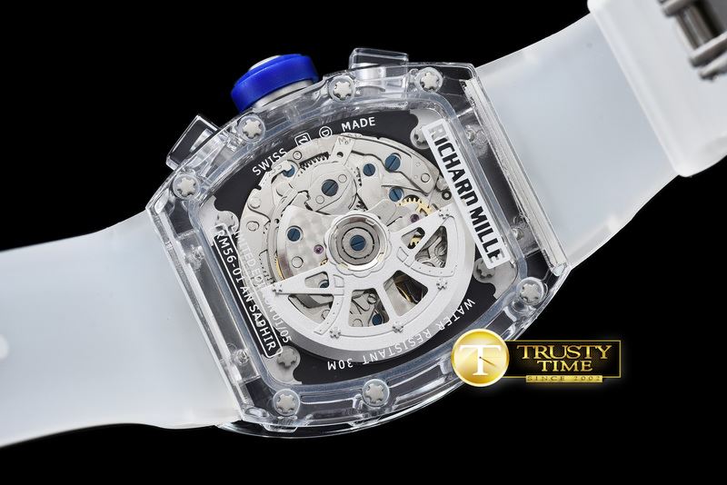 리차드밀 RM011 Felipe Messa Big Date Sapphire Limited Black/Blue -RM082D