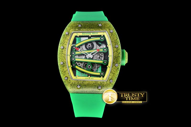 리차드밀 RM059 Yohan Blake CNT/RU Yellow Custom Movt -RM089D