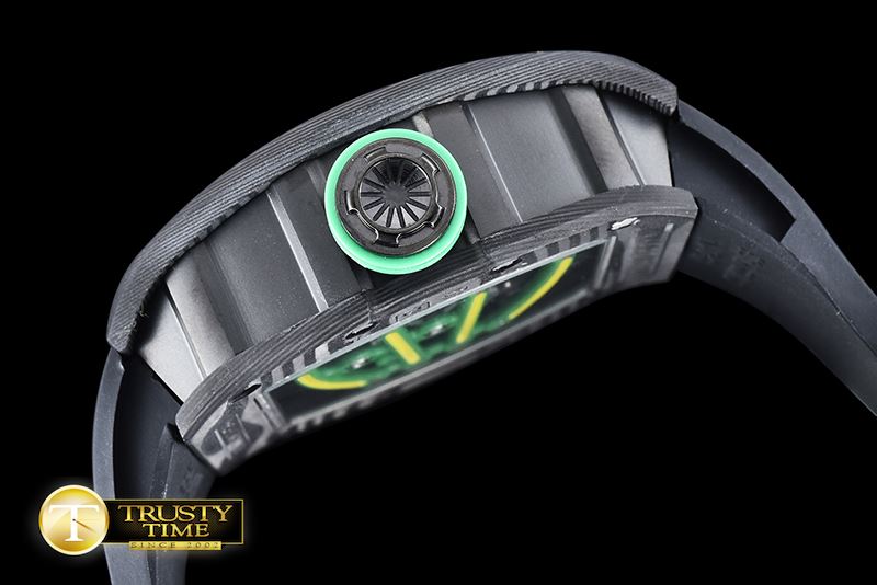 리차드밀 RM059 Yohan Blake FC/RU Green Custom Movt -RM091B