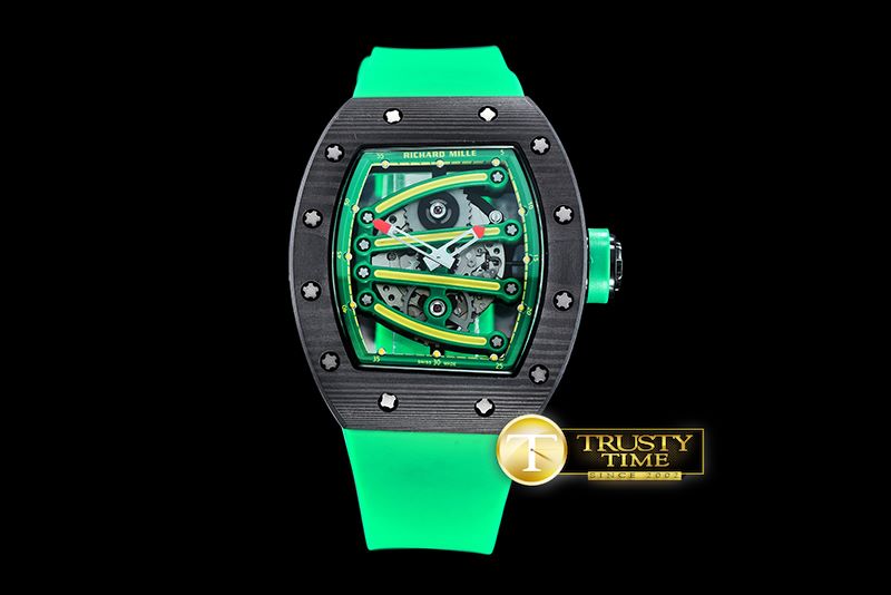 리차드밀 RM059 Yohan Blake FC/GRU Green Custom Movt -RM091D
