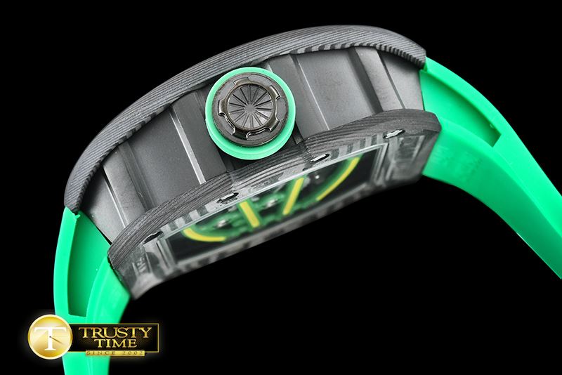 리차드밀 RM059 Yohan Blake FC/GRU Green Custom Movt -RM091D