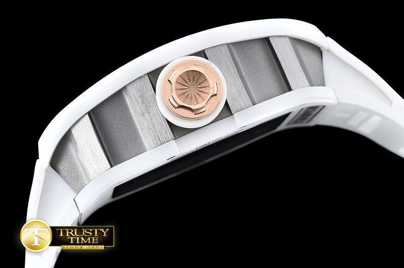 리차드밀 RM055 White Bubba Watson White Cer Rose CER/RU Custom -RM092G