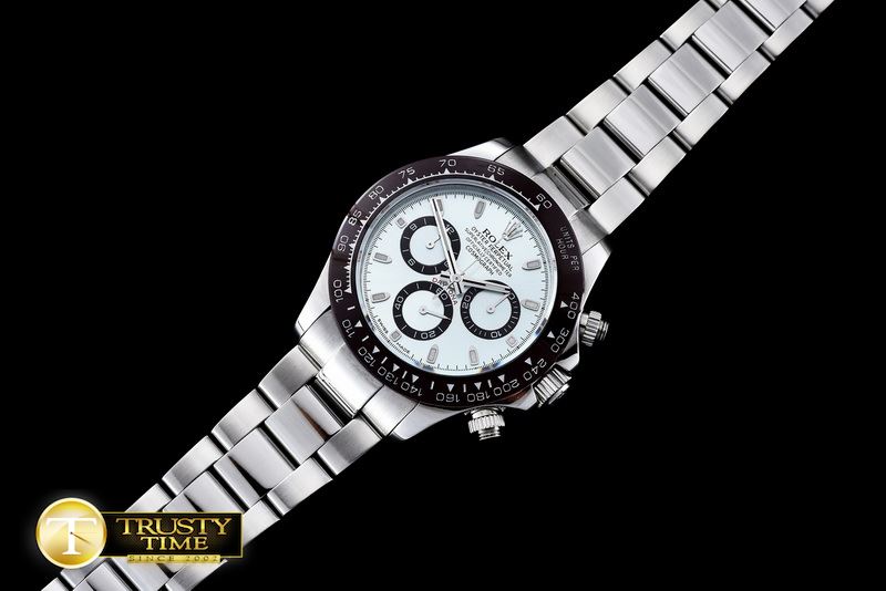 롤렉스 Daytona SS/SS Ice Blue Cer BP Ult A7750 Mod 4130 -ROLDYT0169B