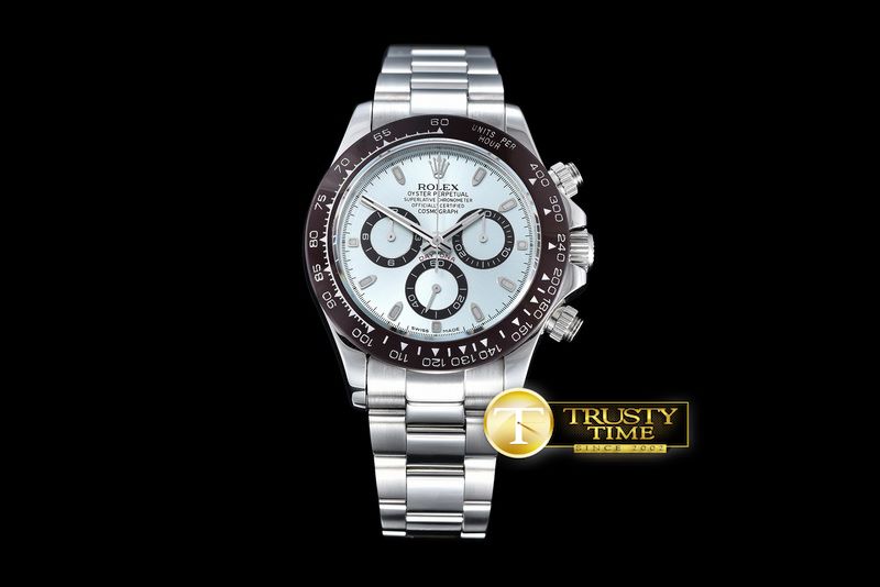 롤렉스 Daytona SS/SS Ice Blue Cer BP Ult A7750 Mod 4130 -ROLDYT0169B
