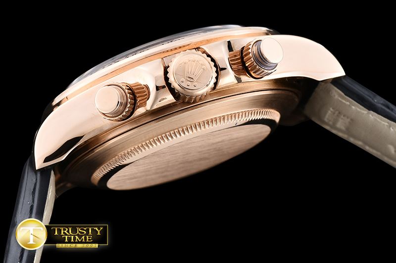 롤렉스 Daytona 18K RG Wrapped Diam RG/LE Rose BP A7750 -ROLDYT0190B