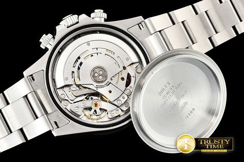 롤렉스 Daytona 116520 SS/SS Black 904L Noob Asia 4130 Mod -ROLDYT0245A