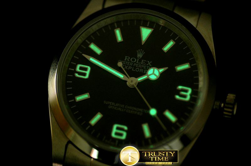 롤렉스 Explorer 1 SS Black Asian 2813 -ROLEXP1009