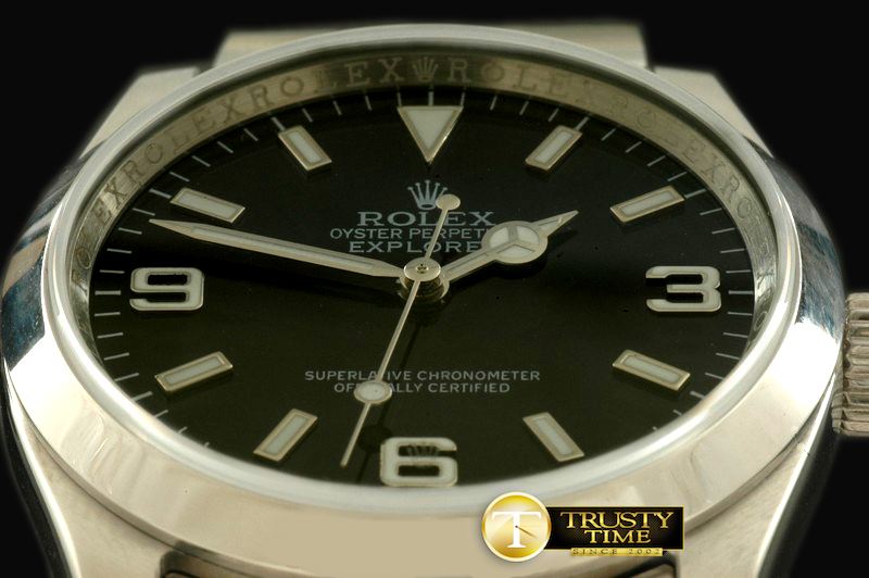 롤렉스 Explorer 1 SS Black Asian 2813 -ROLEXP1009