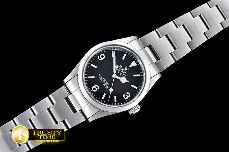롤렉스 Exp 1 Ref. 1016 Cartier SS/SS Black Swiss 2836 -ROLEXP1012A