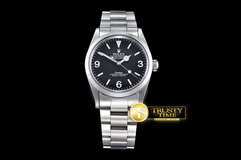 롤렉스 Exp 1 Ref. 1016 Cartier SS/SS Black Swiss 2836 -ROLEXP1012A