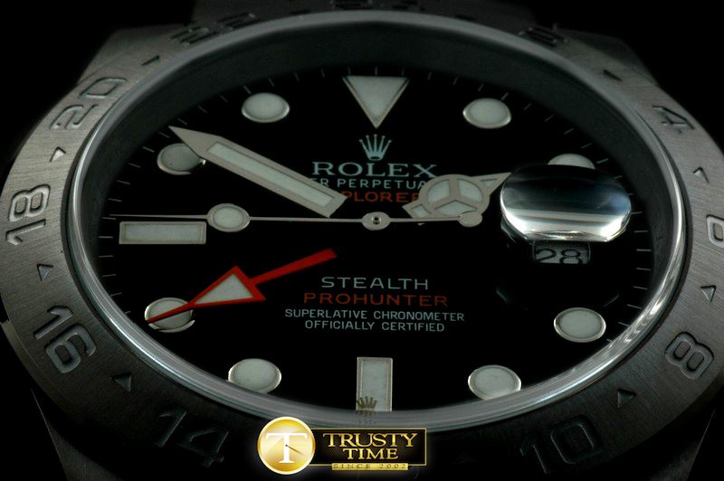 롤렉스 Pro Hunter Stealth Explorer II Swiss Eta 2836/3187 -ROLEXP2036B