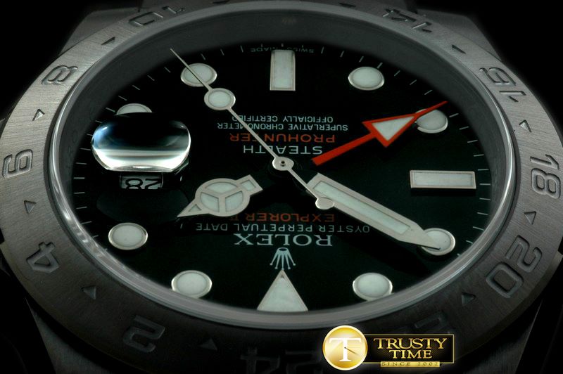 롤렉스 Pro Hunter Stealth Explorer II Swiss Eta 2836/3187 -ROLEXP2036B